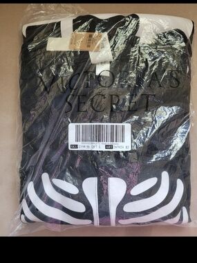 PINK Victoria's Secret Black SKELETON ONSIE